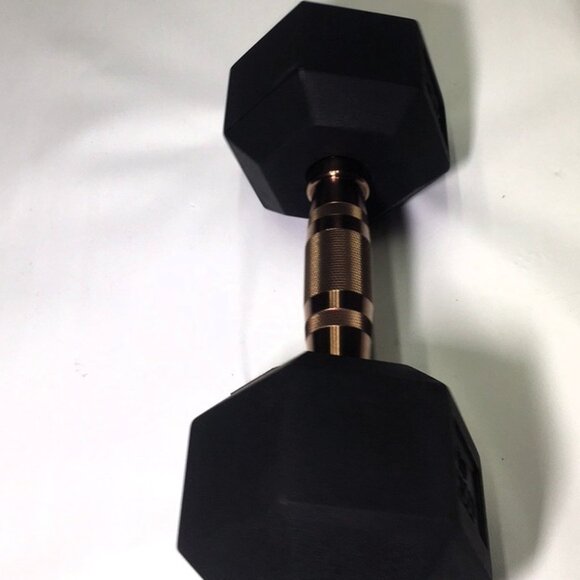 🛑 FLO 360 Rubber ➕🆒 WEIGHT Training 20LB DUMBELL Strength Fitness 💸BUY NOW‼️ - Picture 12 of 16